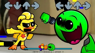 [SWAP] FNF Geometry Dash 2.2 VS Smiling Critters ALL PHASES Sings Sliced | Fire In The Hole