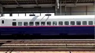 E2系（J5編成）インバータ音を奏でさせ郡山発車