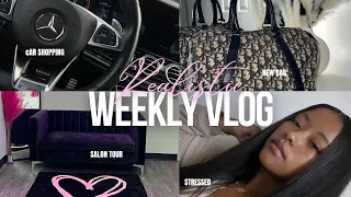 REALISTIC WEEKLY VLOG | CAR SHOPPING + NEW BAG + SALON TOUR + 4TH JULY