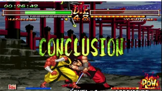 Showing how fast one can kill/die in Samurai Shodown