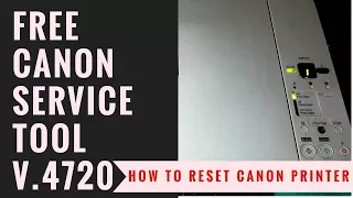 How to reset Canon printer