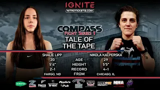 Ignite Fights Shalie LIpp vs Nikola Kacperska