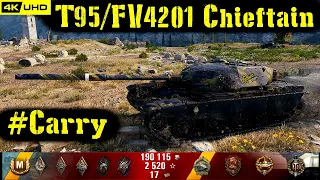 World of Tanks T95FV4201 Chieftain Replay - 8 Kills 9.7K DMG(Patch 1.6.1)
