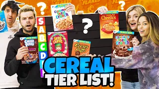 Cereal Tier List Challenge ft. Valkyrae, Nadeshot, BrookeAB, Classify