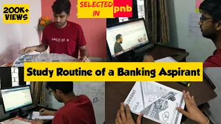 Daily Study Routine of a Banking Aspirant | Study Vlog | Himanshu Dehran