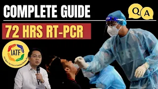 🛑72-HRS RT-PCR COMPLETE GUIDE | IATF RESOLUTION QUESTION AND ANSWERS | DIRECT + CONNECTING FLIGHT