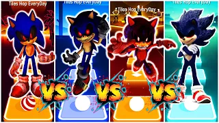 Sonic EXE VS Sonic EXE VS Sonic EXE VS Sonic EXE | Tiles Hop EDM Rush