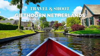 Giethoorn Netherlands 4K Footage with Amazing Relaxing Water & Birds Sounds!