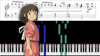 Spirited Away - One Summer's Day - Piano Tutorial & Sheet Music (PDF)