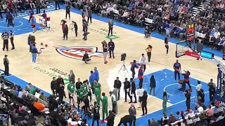 Thunder Fan Makes Half Court Shot For $20,000 1/3/2023