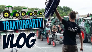 Traktorparty, Bulldogparty (Schlepperparty) I Autoarena Geiselwind I VLOG Micha von der Rampe