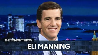 Eli Manning on Going Undercover at Penn State as “Chad Powers” and Beating Tom Brady | Tonight Show