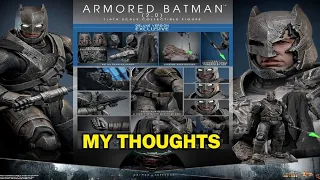 HOT TOYS ARMORED BATMAN 2.O DIE CAST.  MY THOUGHTS