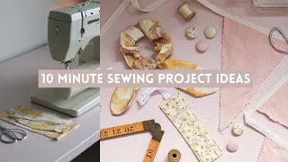 Sewing Project Ideas to Make in Under 10 Minutes | Part 3
