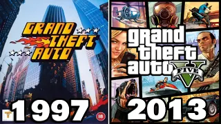 Evolution Of All Grand Theft Auto Games(1997-2013)