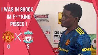 MANCHESTER UTD V LIVERPOOL POST MATCH FAN REACTION | I WAS IN SHOCK, IM F**KING PISSED!! | Paul