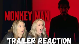 MONKEY MAN OFFICIAL TRAILER REACTION | Dev Patel kicks butt!