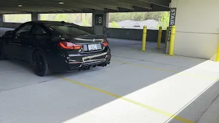 F82 M4 Running MAD Single Midpipe paired with Stock Downpipe and ZCP Muffler