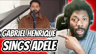 Gabriel Henrique - When We Were Young (Adele Cover) REACTION VIDEO #gabrielhenrique #adele