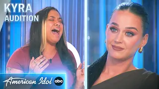 Stay At Home Mom Kyra Sings "Up To The Mountain" - American Idol 2024