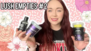 Lush Empties #2 | April/May | Meet Baby Rudy too!