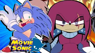 Movie Sonic Reacts to Something About Knuckles?!
