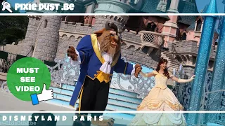 🌟 Beauty and the Beast & Disney Performing Arts on Stage welcomes guests at Disneyland Paris