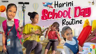 Harini School Day Routine || DIML || @Mahishivan || Tamada Media