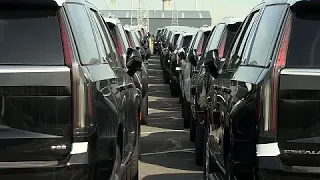 Watch: Russia-bound luxury cars get stuck in Belgium under EU sanctions