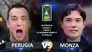 Perugia vs Monza | Italian Volleyball SuperLega 2023/2024