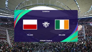 Poland U17 vs Ireland U17 (17/05/2023) UEFA U17 Championship PES 2021