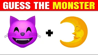 Guess The MONSTER By VOICE & EMOJI | POPPY PLAYTIME CHAPTER 3, Garten of Banban 6, Smiling Critter