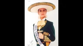 MISS UNIVERSO 1991 FROM  MEXICO, LUPITA JONES,  HOMENAJE Large