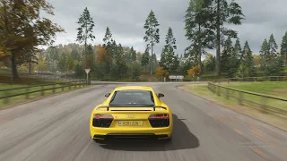 2016 Audi R8 V10 Plus - Forza Horizon 4 | Thrustmaster T300RS Gameplay