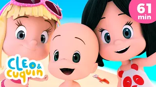 Let's Go Swimming and more Nursery Rhymes by Cleo and Cuquin | Children Songs