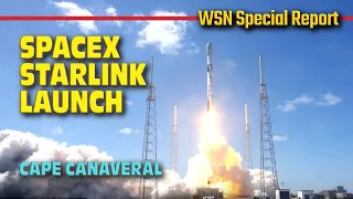 More Starlinks Launched by SpaceX - Falcon 9 Launch from Cape Canaveral, March 24th, 2023