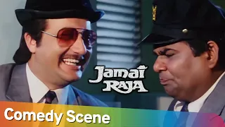 Popular Comedy Scenes of Movie Jamai Raja |  Anil Kapoor - Madhuri Dixit - Anupam Kher - Hema Malini