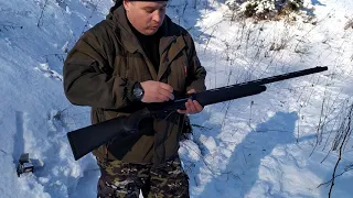 HUGLU RENOVA и Stoeger M3000 М3К отстрел 5ки РУССКИЙ ОХОТНИК