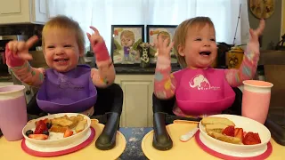 Twins try pecan honey butter