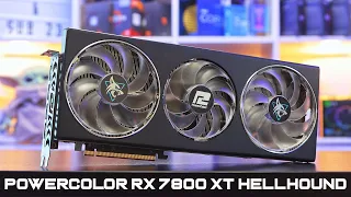 A MONSTER GPU, BUT... PowerColor Radeon RX 7800 XT Hellhound - Unboxing, Overview & Benchmarks! [4K]