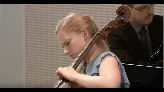 Kristina Winiarski plays Rachmaninoff cello sonata, 3rd movement