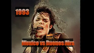 Michael Jackson Jam comparison 1993 | Mexico and Buenos Aires