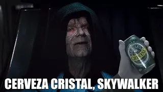 Emperor Palpatine Drinks Cerveza Cristal