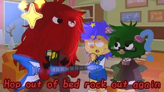 ✨Hop out of bed rock out again✨ Slay red guy-  [•DHMIS•] skit :))) ❤️