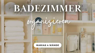 Badezimmer organisieren - Schritt für Schritt zu mehr Ordnung im Bad