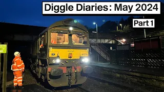 Wagons For Nuclear Submarines?! | Diggle Diaries: May 2024 Part 1
