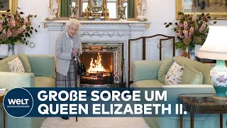 Ärzte besorgt um Gesundheit von Queen Elizabeth II. | EILMELDUNG