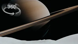 Timelapse on Saturns Moon (360° VR Video)