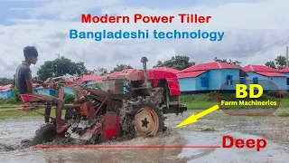 Power tiller Experimental design | Field Work | BD Farm Machineries