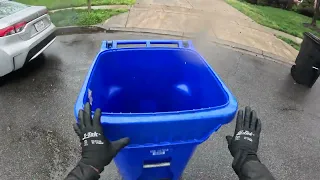 City of Bowie recycle pickup solo 4/1/2024 pt.3